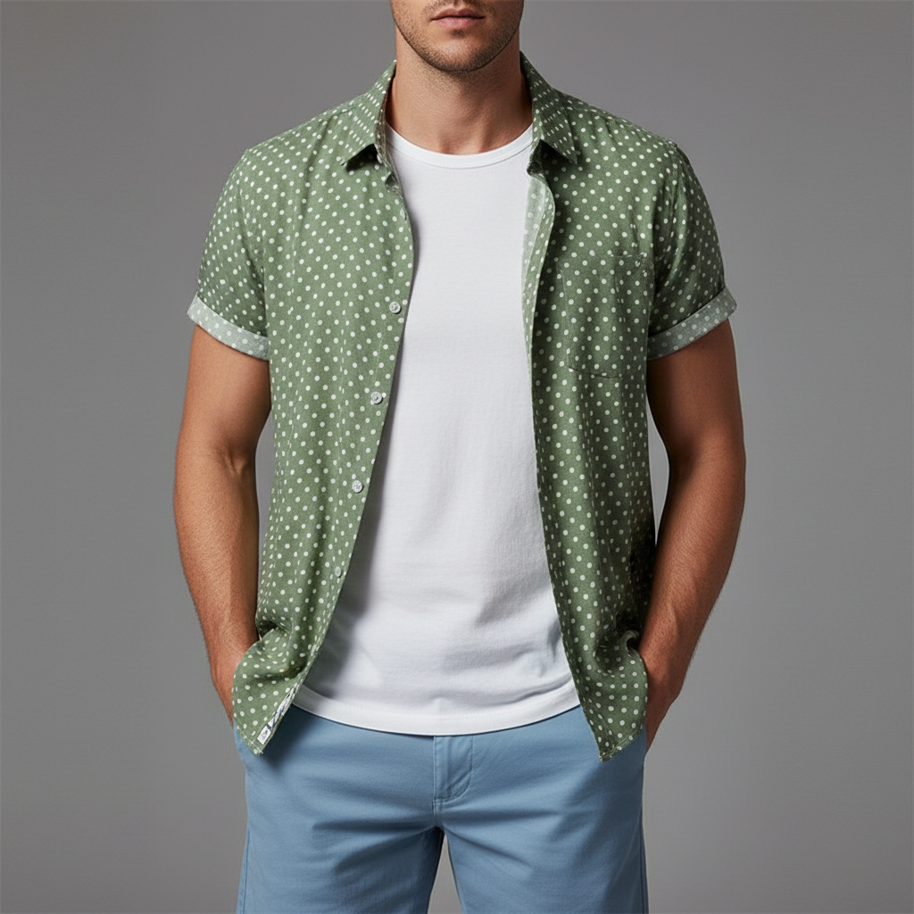 Cabana Short-Sleeve Shirt — Hopeforwho (view 2)