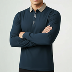 Portofino Long-Sleeve Polo Shirt — Hopeforwho (view 7)
