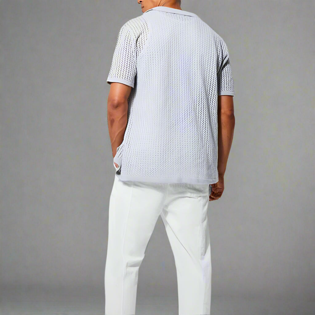 Offshore Club Knitted Shirt — Hopeforwho (view 3)