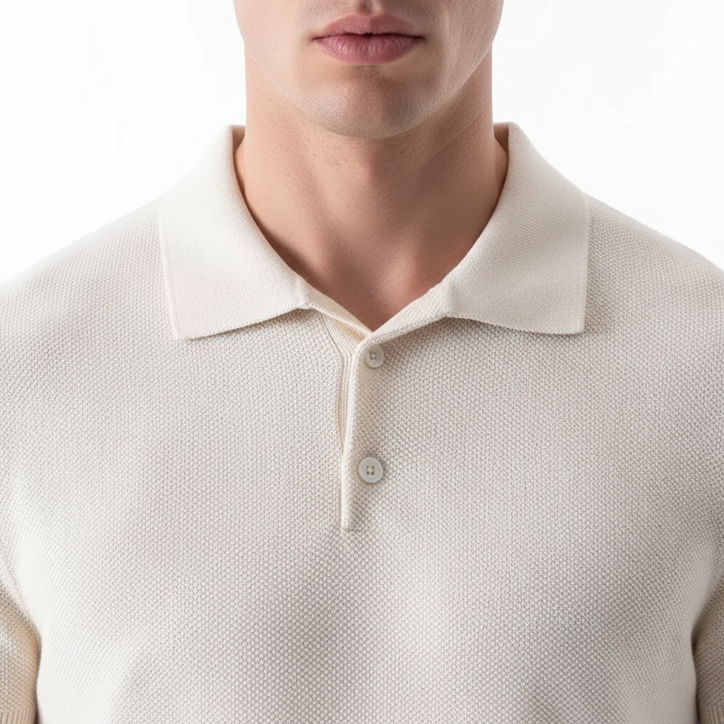 Estate Knit Polo — Hopeforwho (view 8)