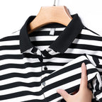 Broughton Striped Cotton Polo — Hopeforwho (view 12)