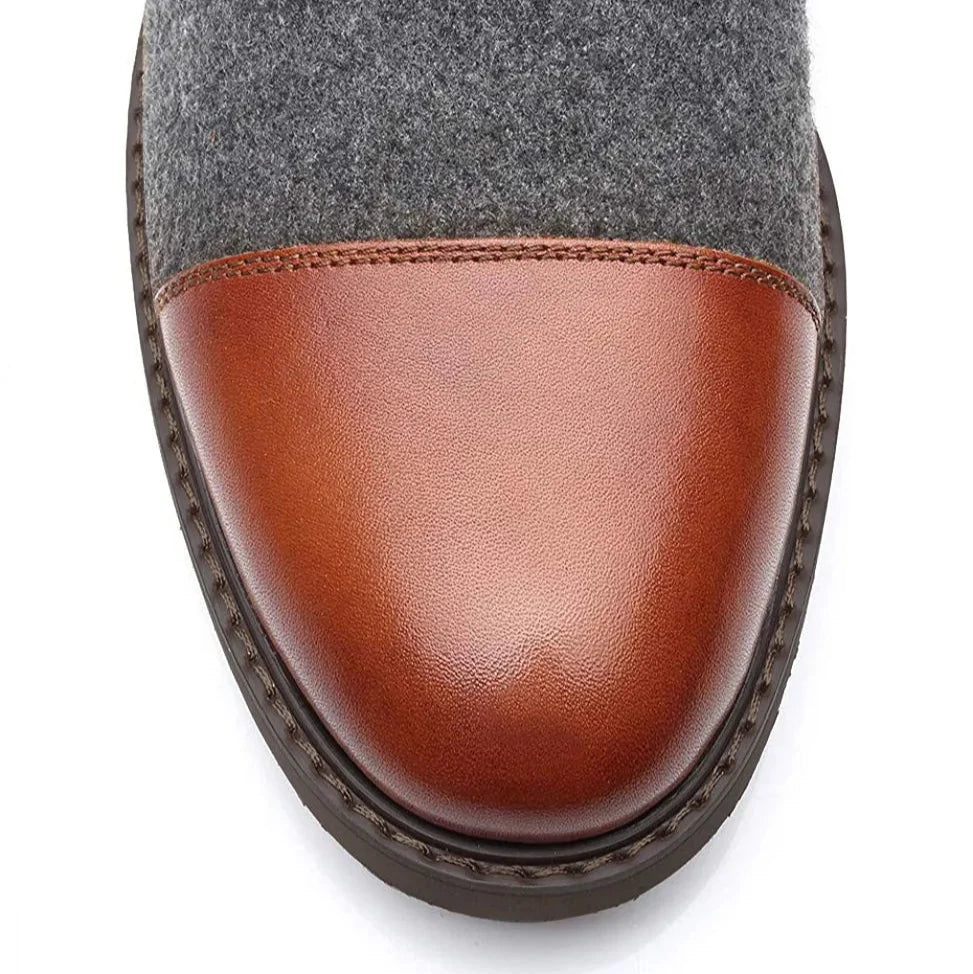 Montagne Patchwork Boots — Hopeforwho (view 5)