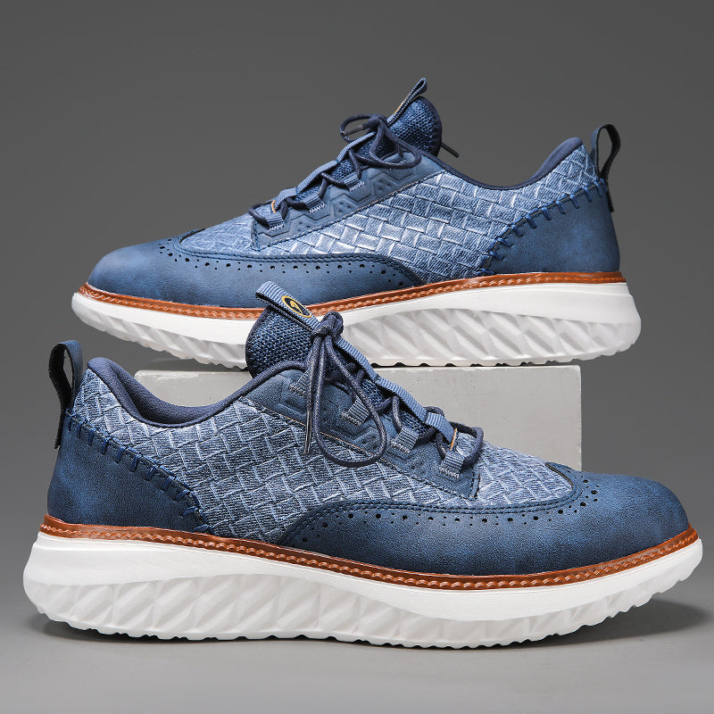 Axis Leather Sneakers — Hopeforwho (view 2)