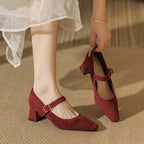 Capri Suede Heels — Hopeforwho (view 4)