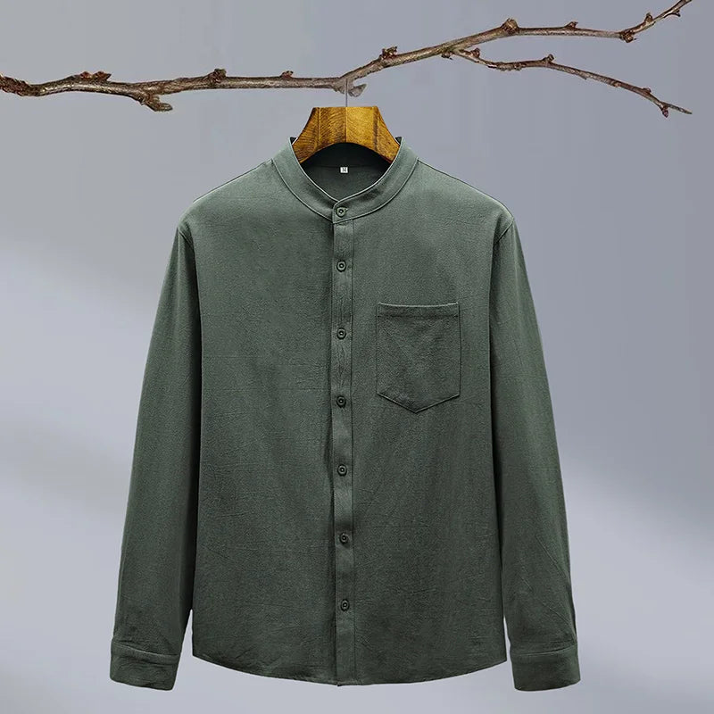 Portland Linen Shirt — Hopeforwho (view 2)