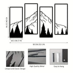Mountain Peak Wall Art — Hopeforwho (view 5)