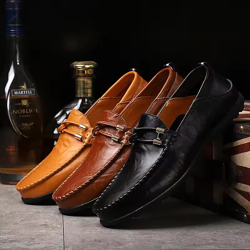 Toscano Leather Loafers — Hopeforwho