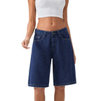 90's Low Rise Jean Shorts — Hopeforwho (view 8)
