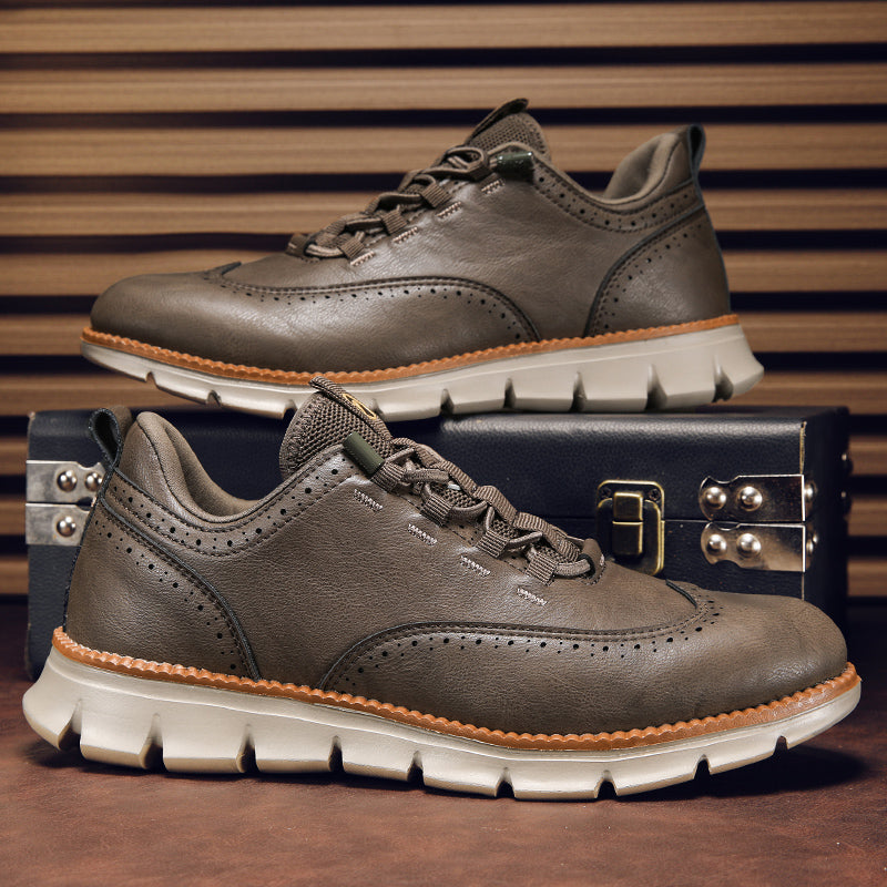 Prime Leather Sneakers — Hopeforwho (view 6)