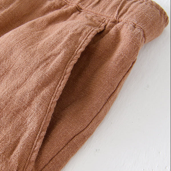 Marston Linen Blend Shorts — Hopeforwho (view 8)