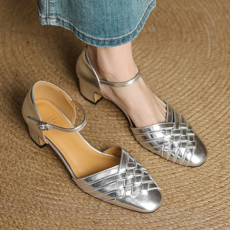 Women's Avora Genuine Leather Heels