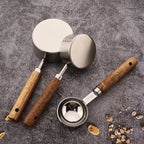 Wood and Steel Measuring Spoon Set — Hopeforwho (view 9)