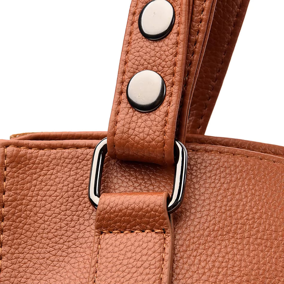 Savona Leather Handbag — Hopeforwho (view 5)