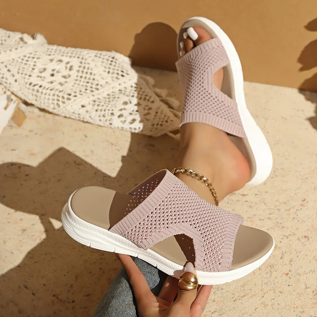 Positano Orthopedic Knit Sandals — Hopeforwho (view 5)