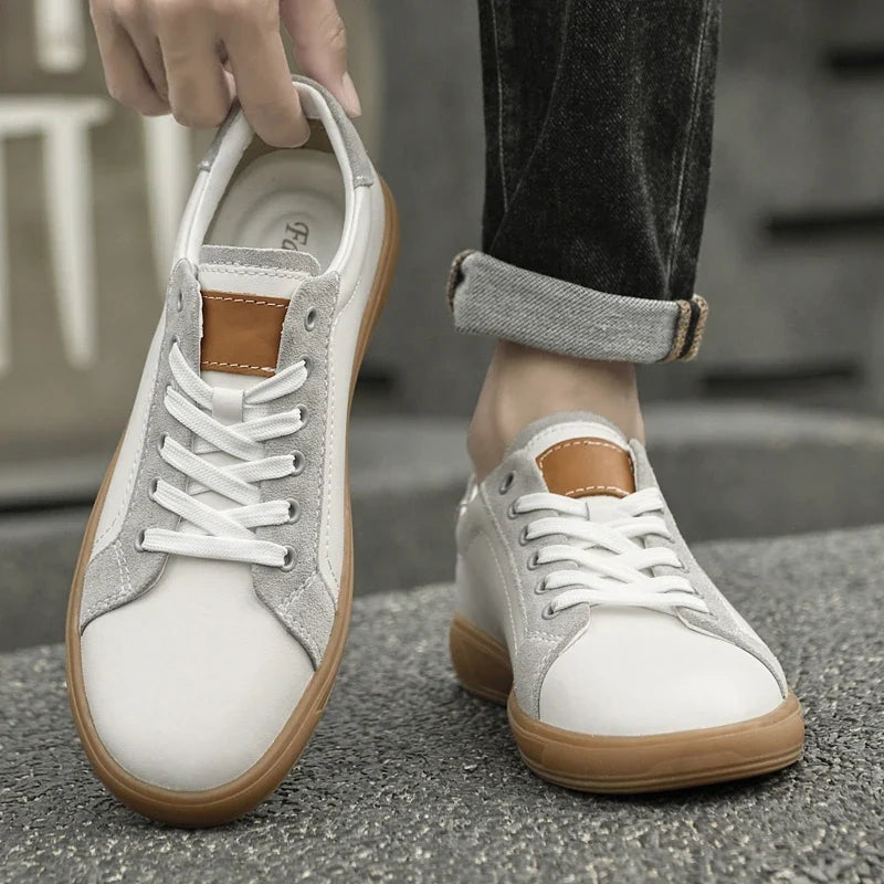 Core City Leather Sneakers — Hopeforwho (view 3)