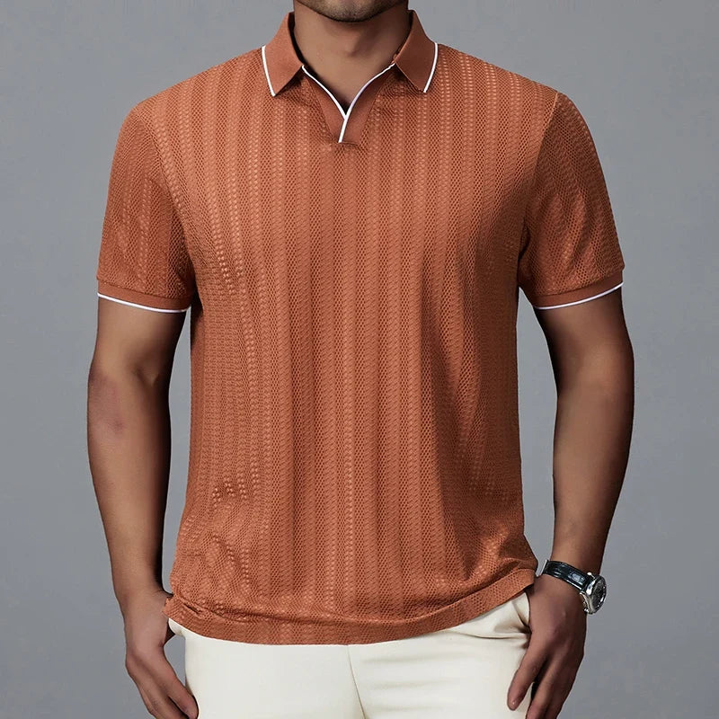 Luca Milano Knitted Polo — Hopeforwho