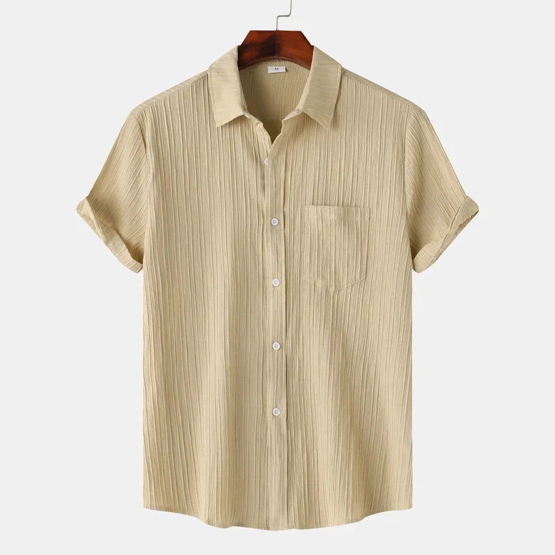 Coastal Linen Shirt — Hopeforwho (view 8)