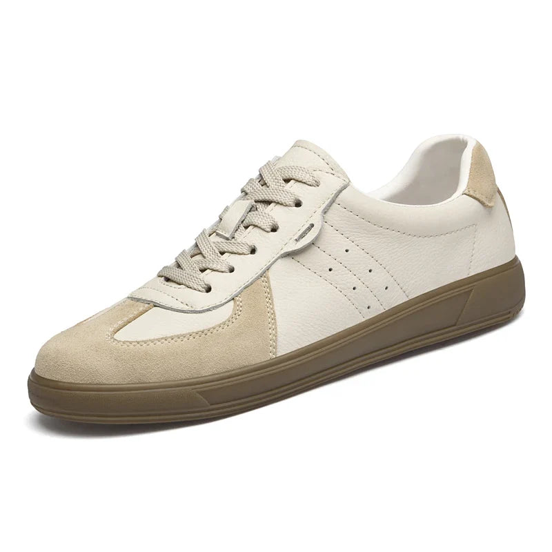 Emilio Leather Sneakers — Hopeforwho (view 7)