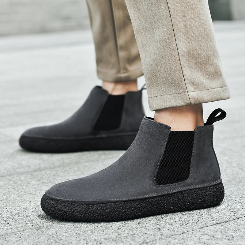 Canyon Suede Chelsea Boots — Hopeforwho (view 5)