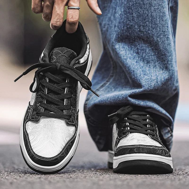 Vanguard Leather Sneakers — Hopeforwho (view 4)