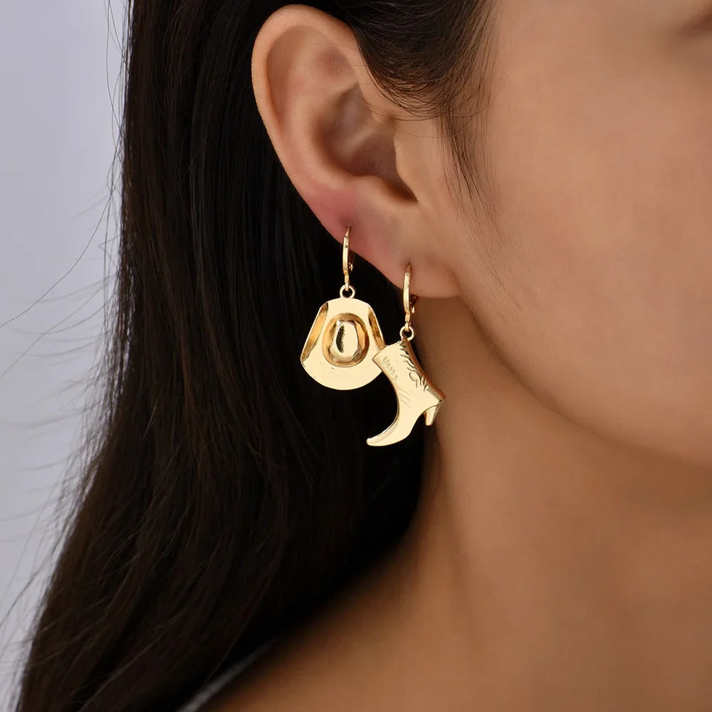 Cowgirl Earrings — Hopeforwho (view 4)
