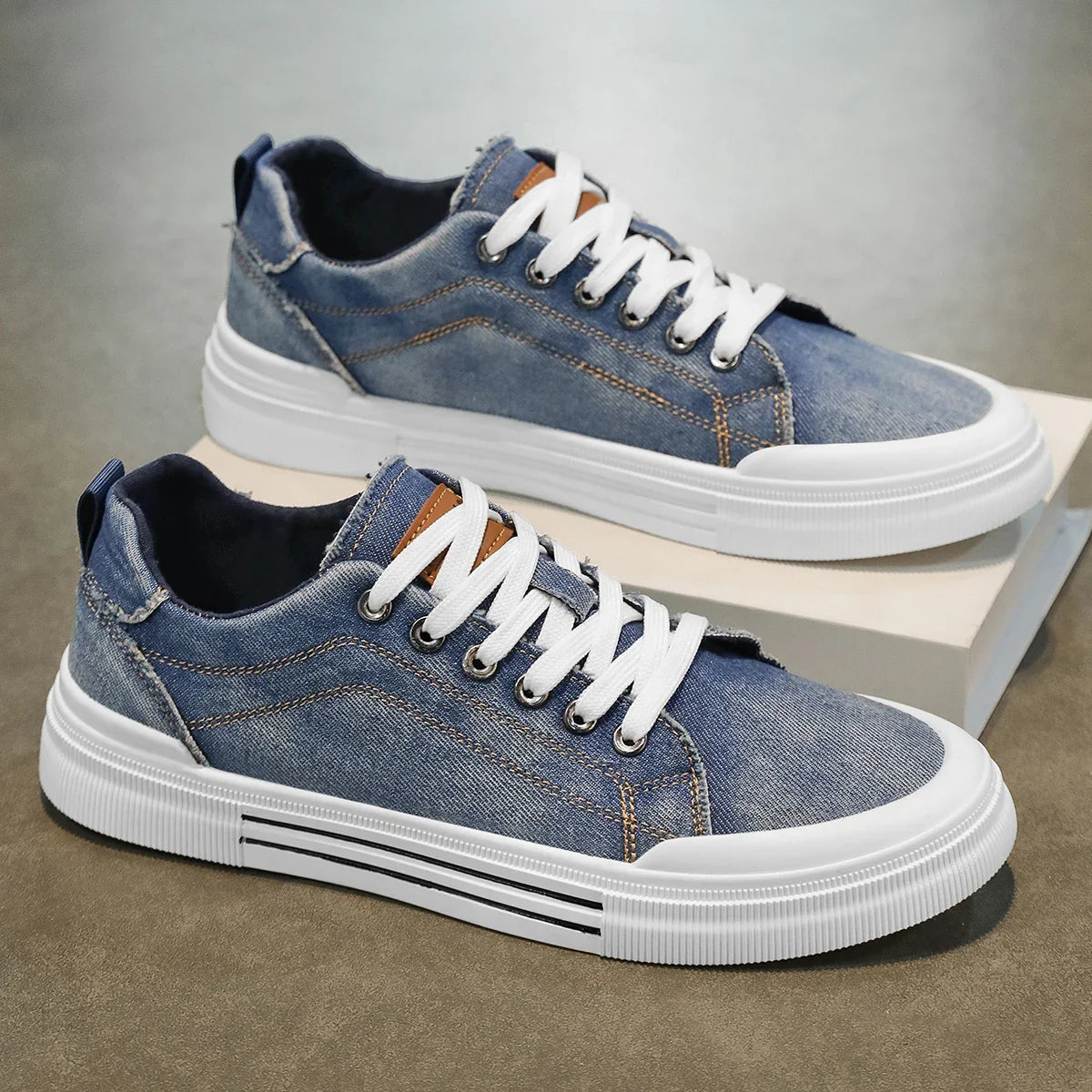 Brooks Denim Sneakers — Hopeforwho