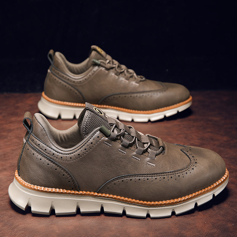 Prime Leather Sneakers — Hopeforwho (view 7)