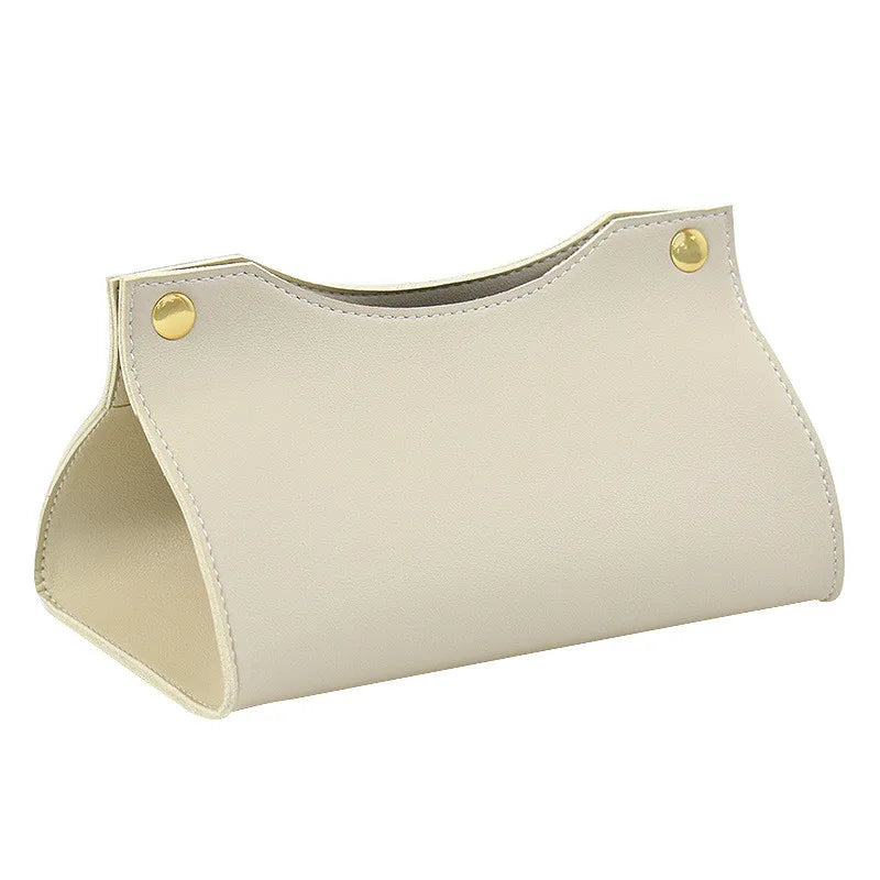 Luxe Leather Tissue Box Cover — Hopeforwho (view 12)