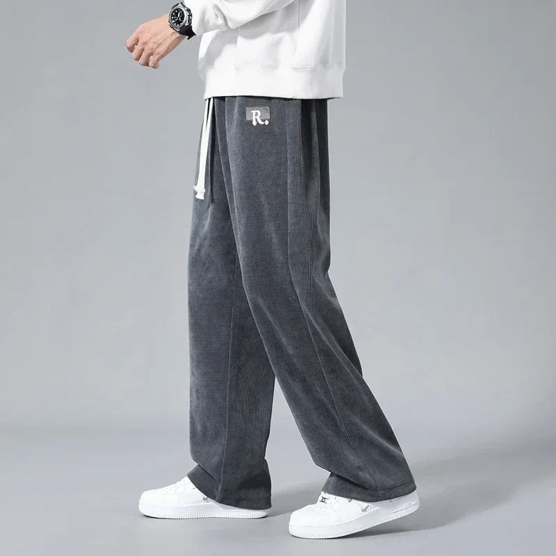 Corduroy Sweatpants – Relaxed Fit for Men | Arden — Hopeforwho (view 6)