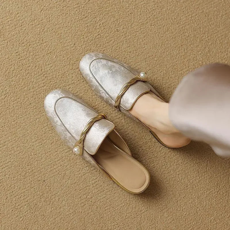 Florence Satin Mules — Hopeforwho (view 6)