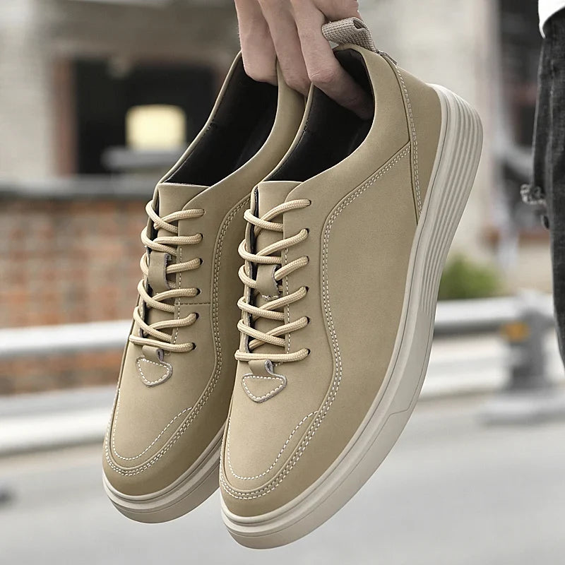 Vincenzo Leather Sneakers — Hopeforwho