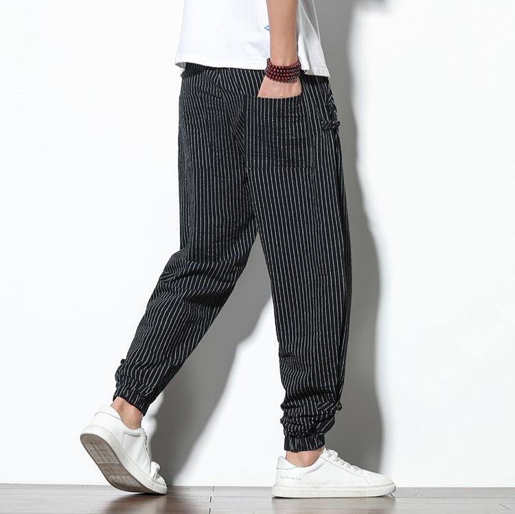 Kaizen Striped Joggers — Hopeforwho (view 4)