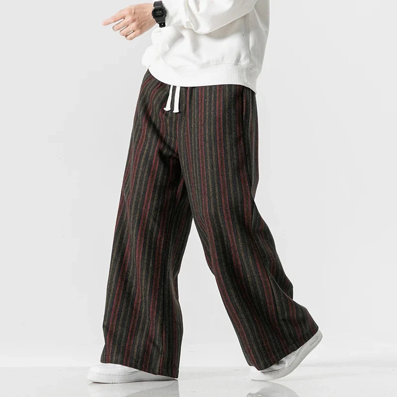 Calder Striped Trousers — Hopeforwho (view 4)