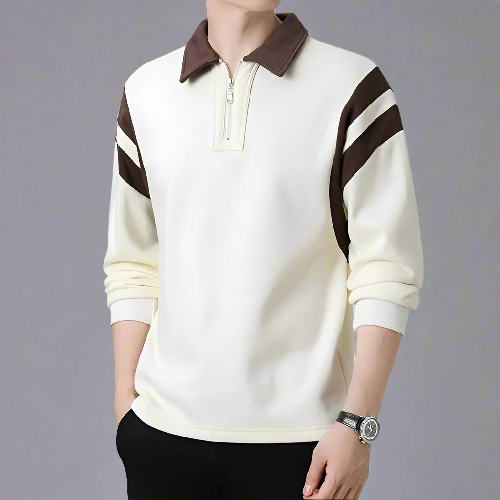 Cambridge Long-Sleeve Polo — Hopeforwho (view 4)