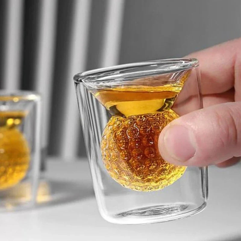 Golf Ball Shot Glass — Hopeforwho (view 3)