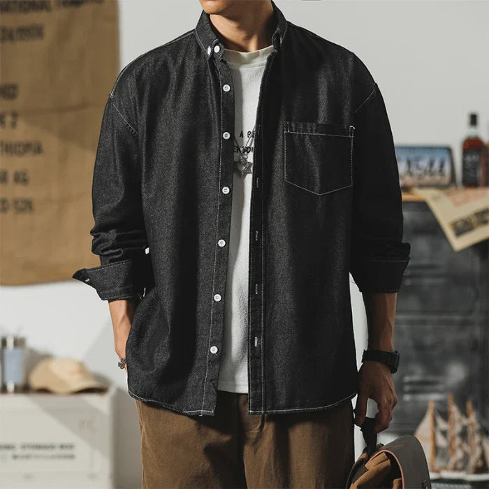Carter Denim Shirt — Hopeforwho (view 6)