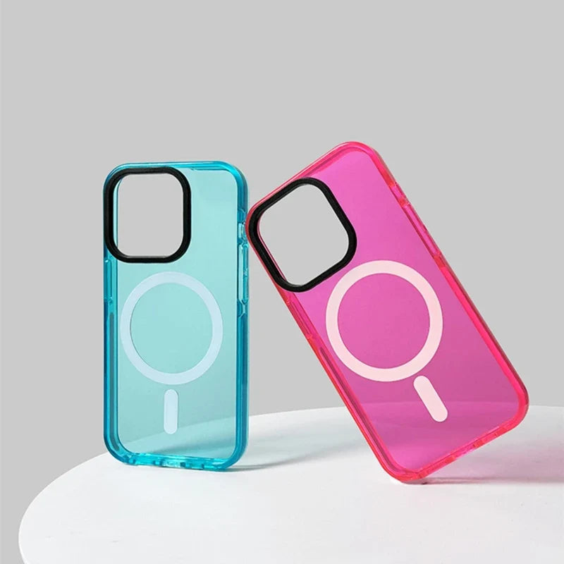 Neon Edge iPhone Case — Hopeforwho (view 6)