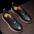 Crest Leather Sneakers — Hopeforwho (view 2)