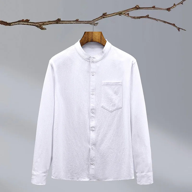 Portland Linen Shirt — Hopeforwho (view 4)