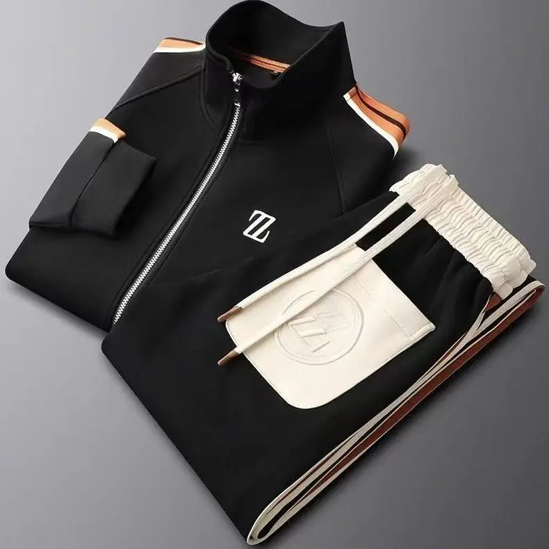 Stripe Tracksuit – Men's 2-Piece Jogger Set | Verano — Hopeforwho (view 7)