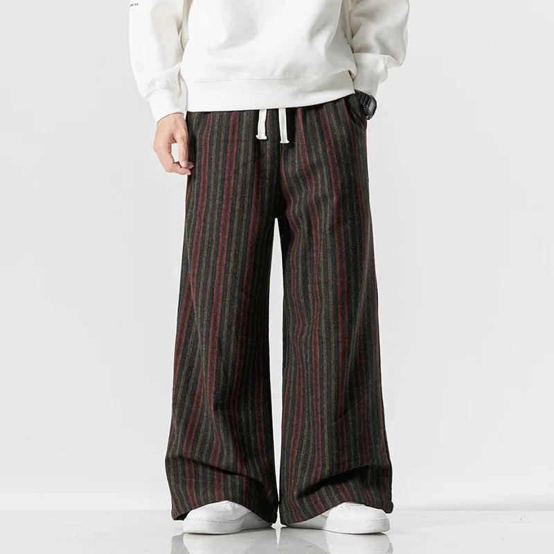 Calder Striped Trousers — Hopeforwho (view 3)