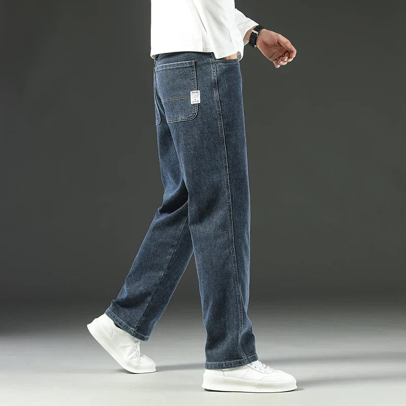 Stretch Straight Leg Jeans – Men's Dark Wash Denim | Arden — Hopeforwho