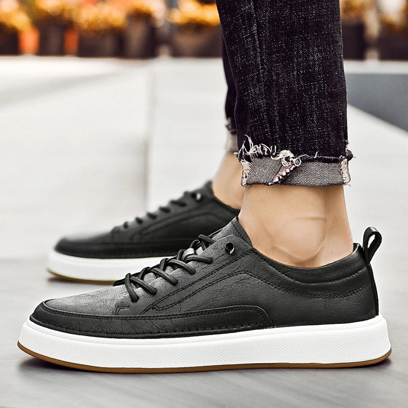Rowan Leather Sneakers — Hopeforwho (view 11)