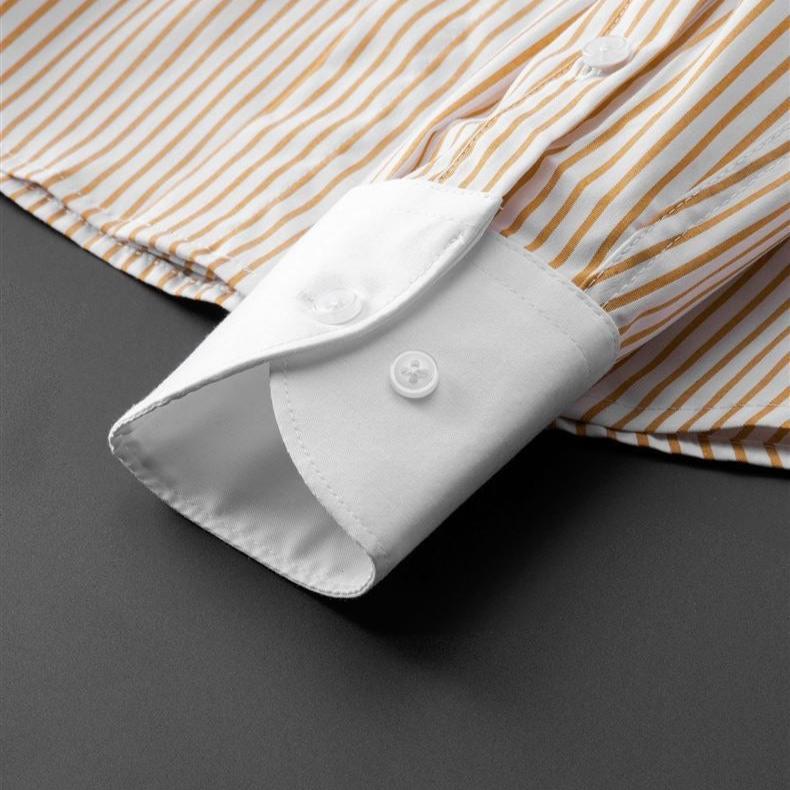 Elliot Pinstripe Dress Shirt — Hopeforwho (view 7)
