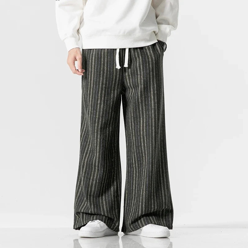 Calder Striped Trousers — Hopeforwho (view 7)