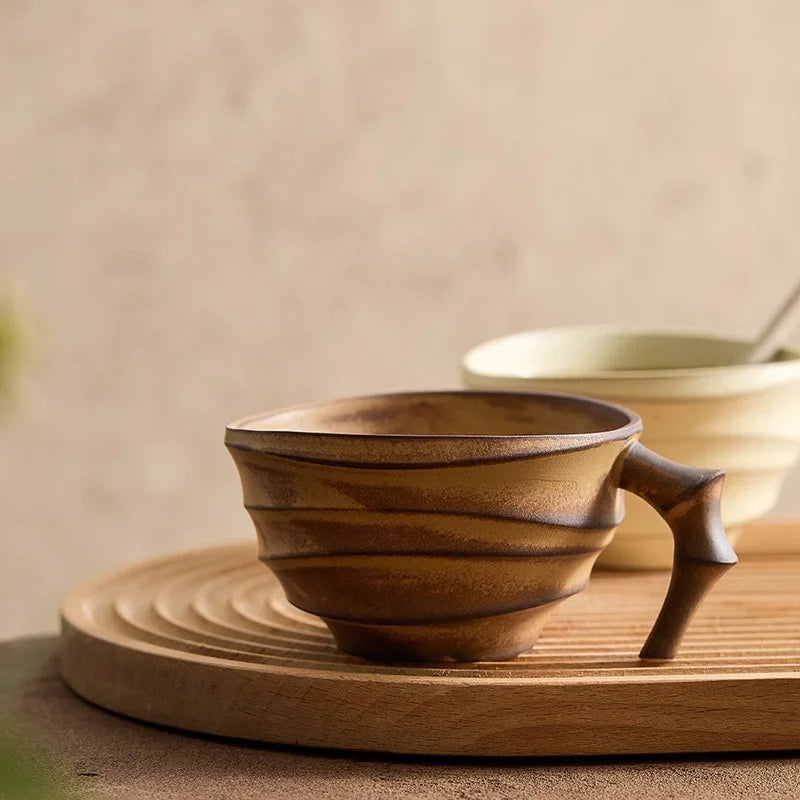 Woodland Ceramic Mugs - Rituals Collection — Hopeforwho (view 3)