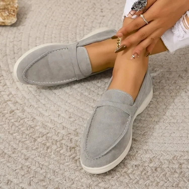 Sienna Suede Loafers — Hopeforwho (view 3)