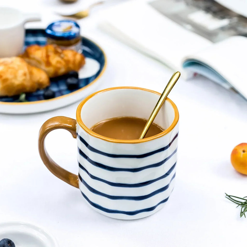 Azure Ceramic Mugs - Rituals Collection — Hopeforwho (view 7)