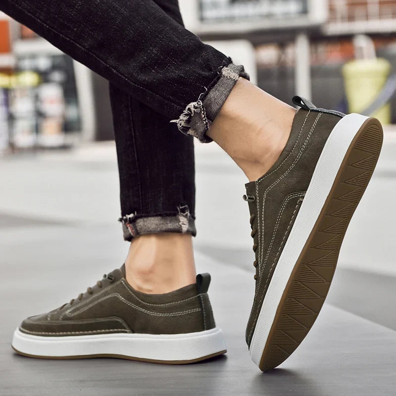 Rowan Leather Sneakers — Hopeforwho (view 6)