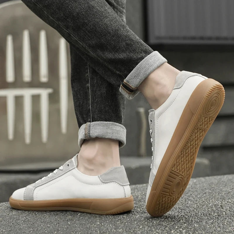 Core City Leather Sneakers — Hopeforwho (view 5)